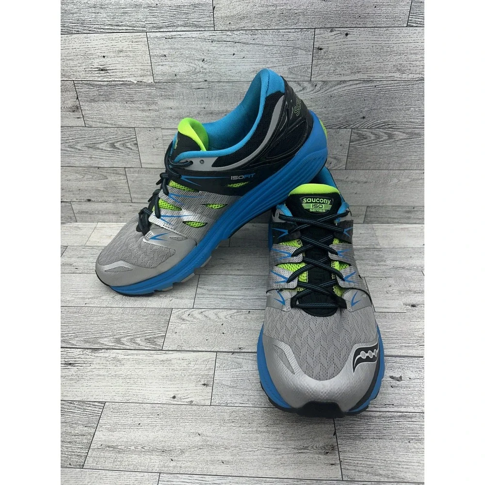 Saucony ISO Series Shoes Mens Size 12.5 ISOFIT EVERUN Running‎ Athletic Sneakers